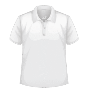 White Polo Tee