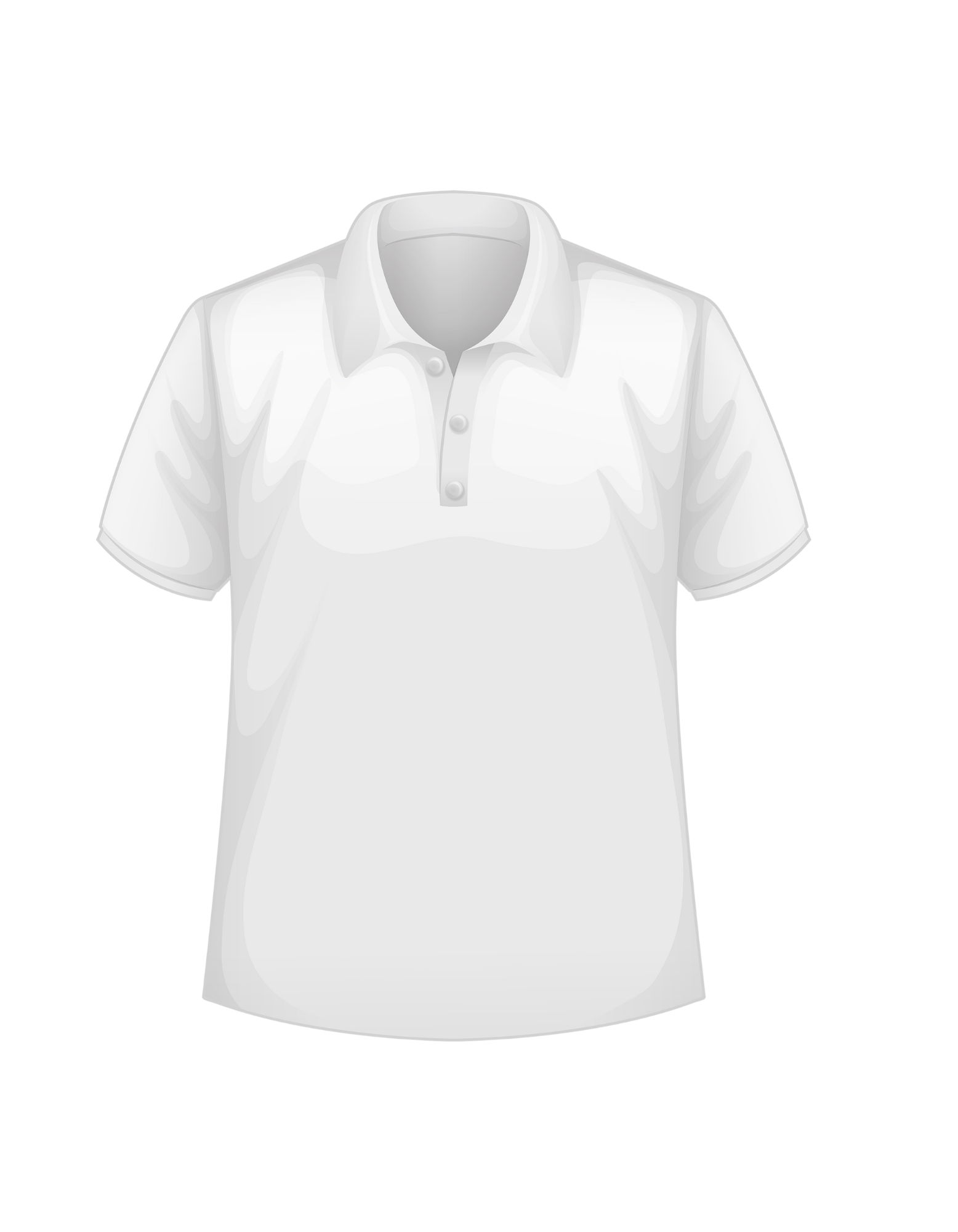 White Polo Tee